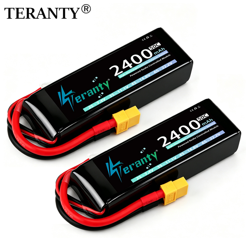 Drone Rcs - Batería Lipo TERANTY 3S 2200/2400/2600mAh 11.1V