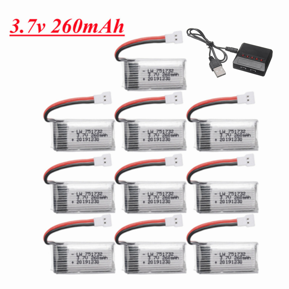 Drone Reaper Rc - Batería Lipo H8 H36 3,7 V