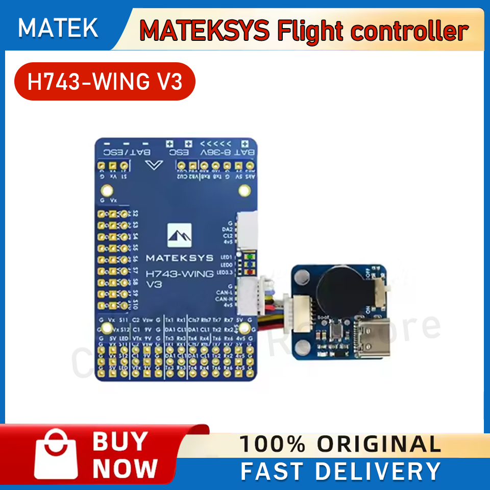 Flight Controller - MATEK MATEKSYS Controlador de vuelo H743-WING