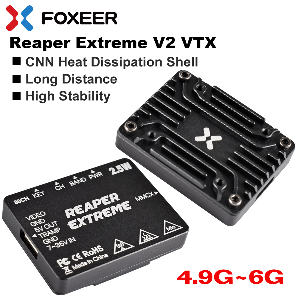 Drone Reaper Rc - Transmisor de Video FPV Foxeer 4.9-6G