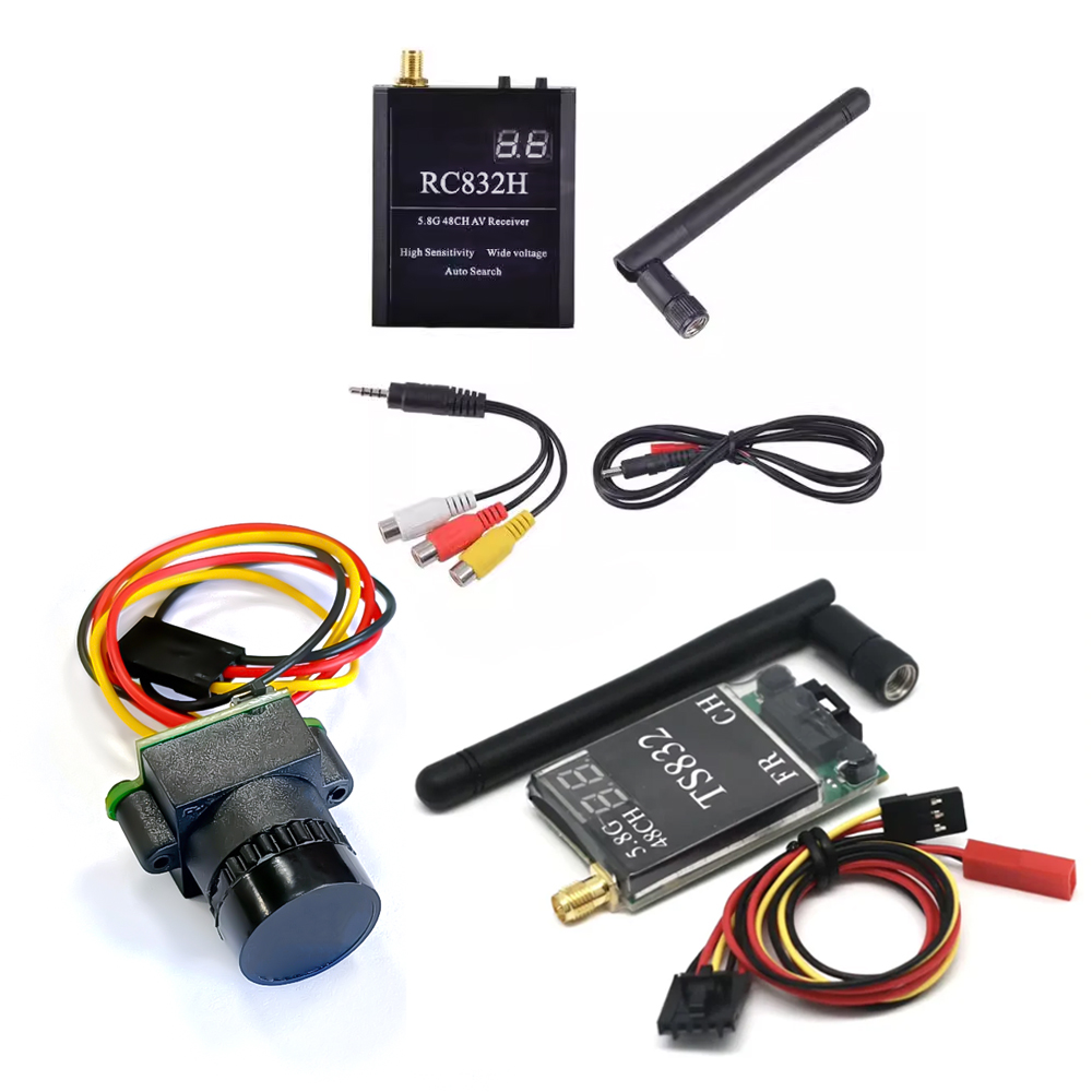 Telemetry Module Rc - AV Transmisor Inalámbrico, receptor TS832 +