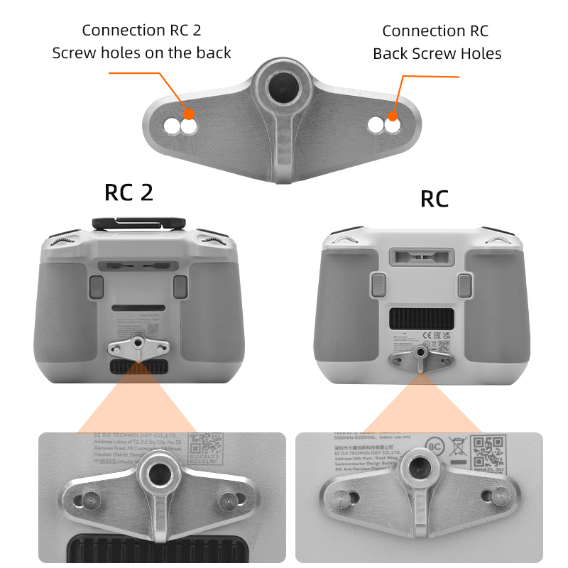 RC RC2 Control remoto soporte  - Drone Dji Rc Mini 3 reseña y precio