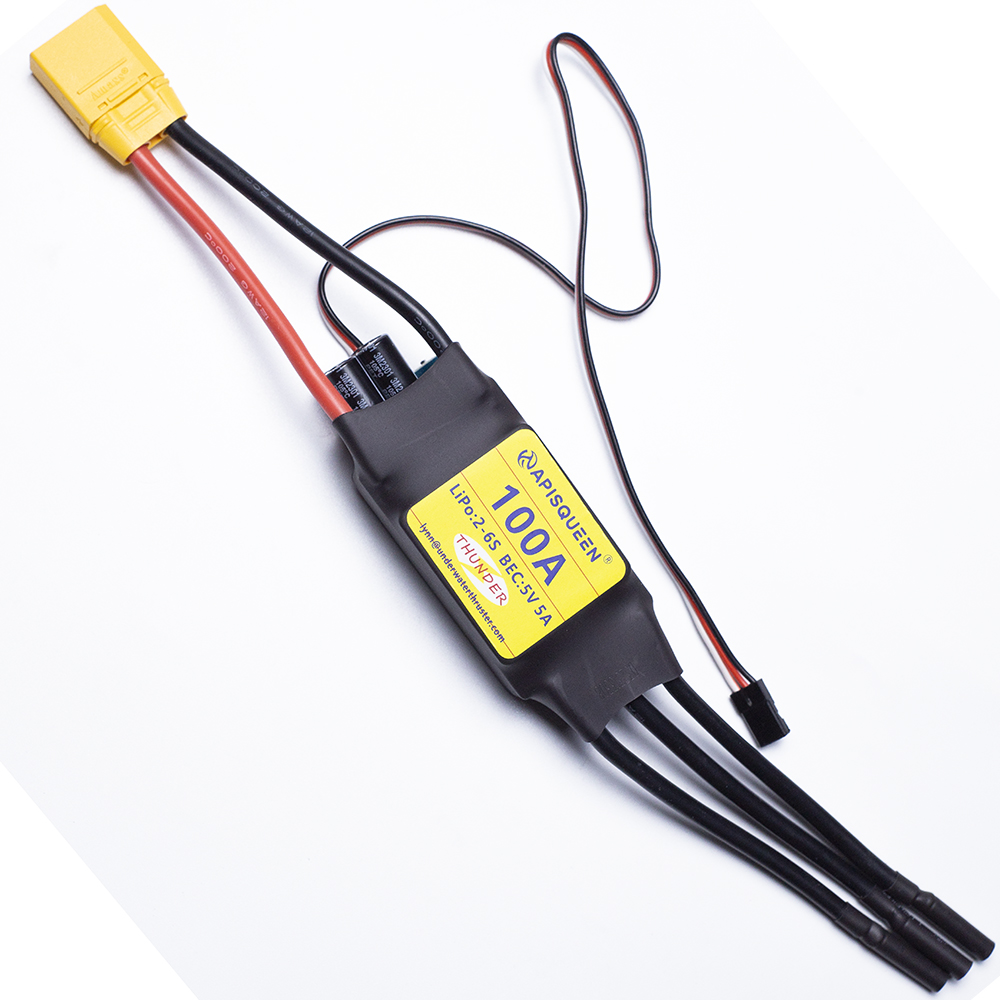 ApisQueen ESC Sumergible 100A  - Rc Boat Brushless Motor reseña y precio