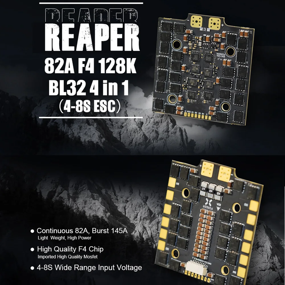 AvaCoreFoxeer Reaper V2 82a F4 - Drone Reaper Rc reseña y precio
