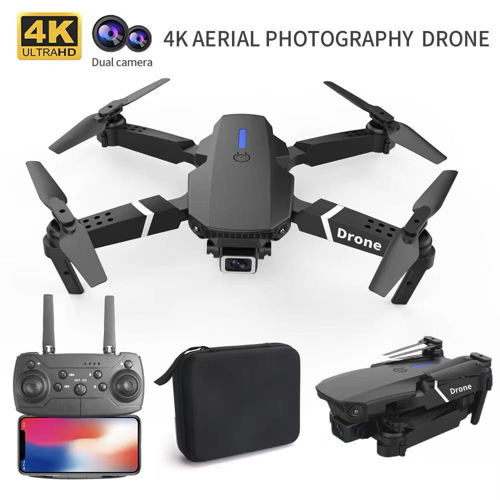Dron profesional E88 4k gran a - Rc Drone E88 reseña y precio