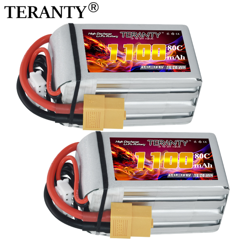 Batería Lipo TERANTY 4S 1100mA - Drone Rc Race reseña y precio