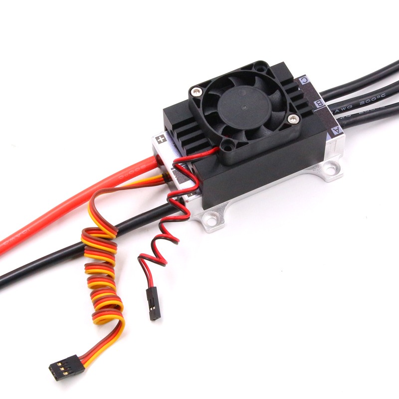 Controlador Electrónico de Vel - Rc Boat Brushless Motor reseña y precio