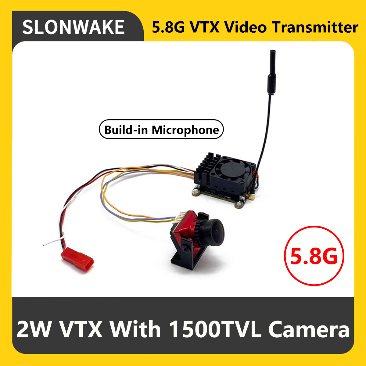 Transmisor FPV VTX SLONWAKE 5. - Receiver Rc Drone reseña y precio