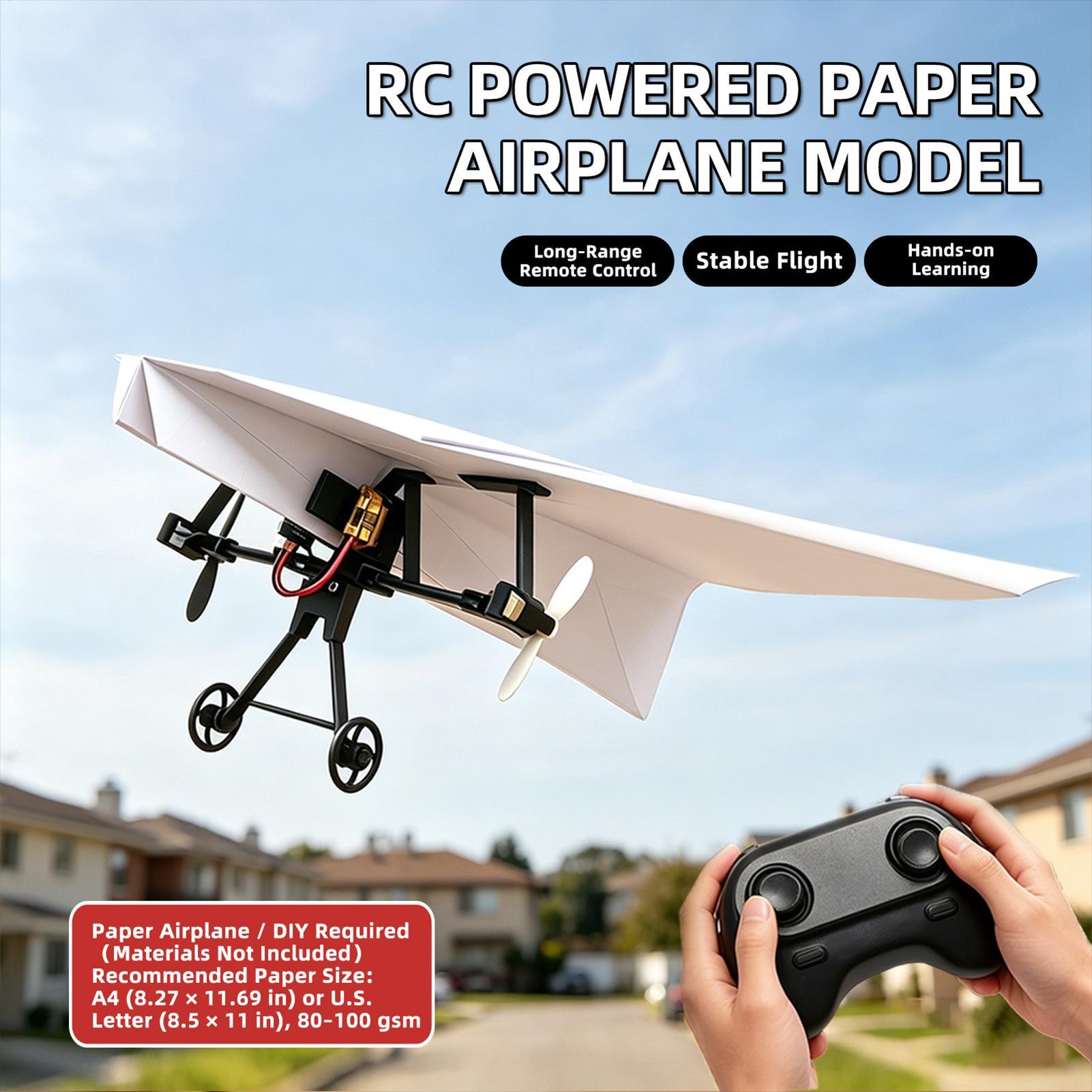 Kit de Avión de Papel RC para  - Flight Controller reseña y precio