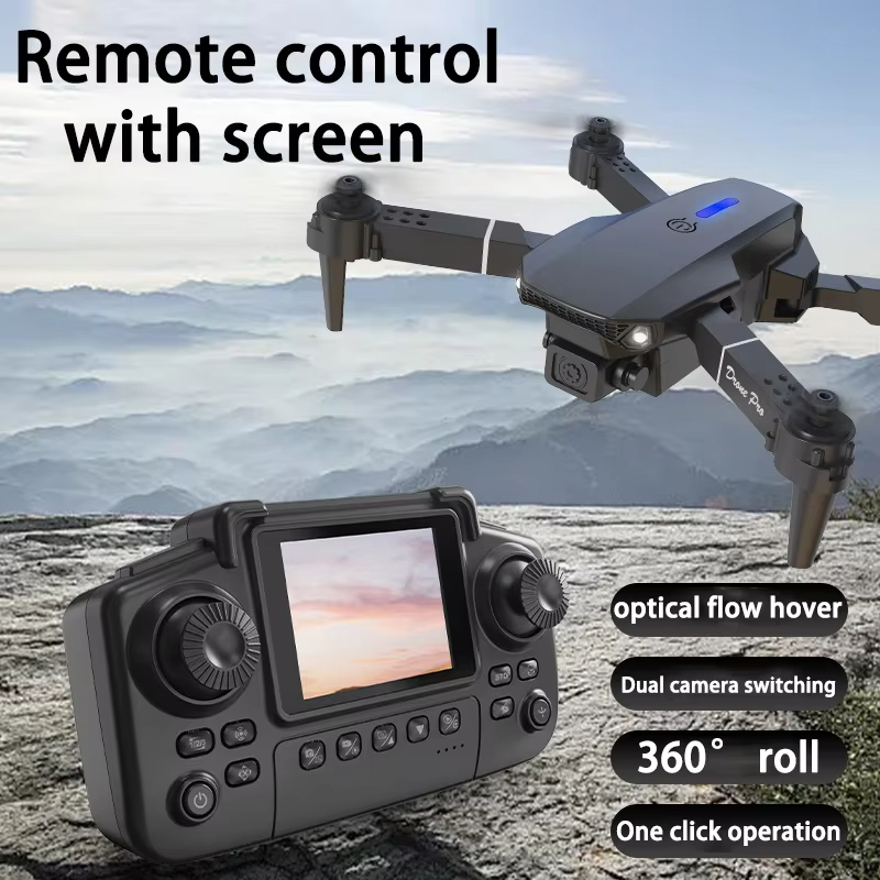 Dron Profesional 2026 6K Gran  - Rc Drone E88 reseña y precio