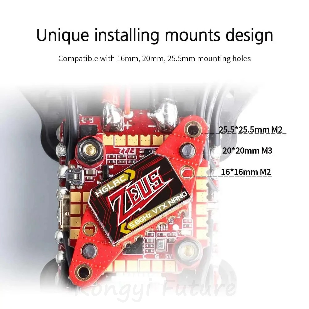 HGLRC Zeus Nano VTX 5.8G 350mW - Telemetry Module Rc reseña y precio