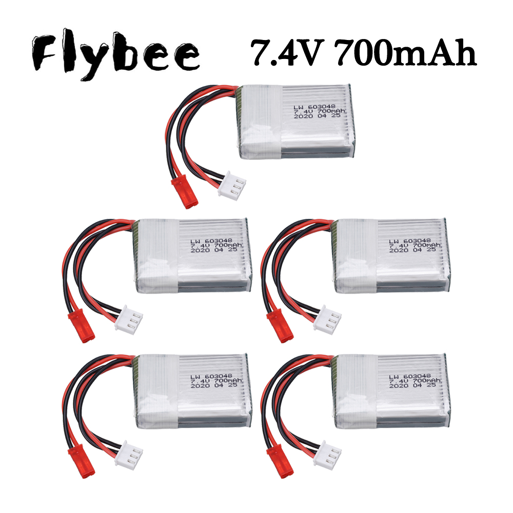 Batería Lipo de 7,4 V, 700mAh, - Drone Rcs reseña y precio