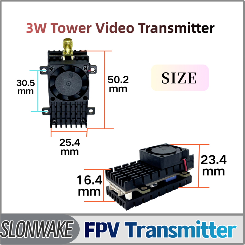 SLONWAKE 5,8G 3000mW simulació - Receiver Rc Drone reseña y precio
