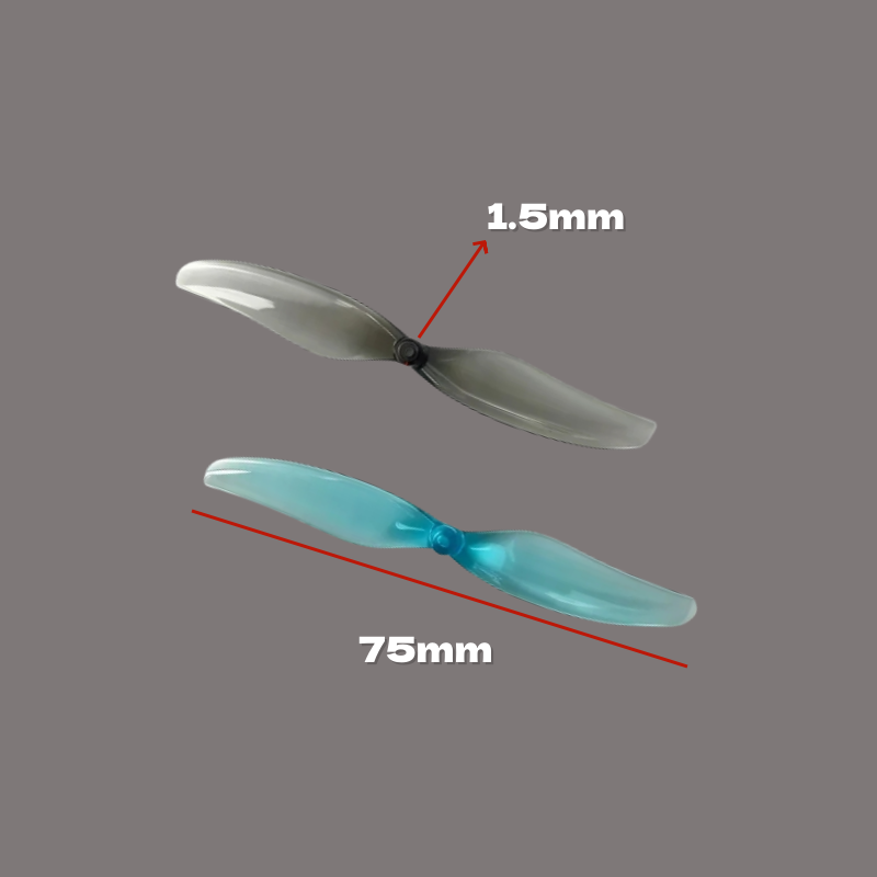 Hélice Qianfeng de 75 mm y 3 P - Propeller Balancer Tool reseña y precio