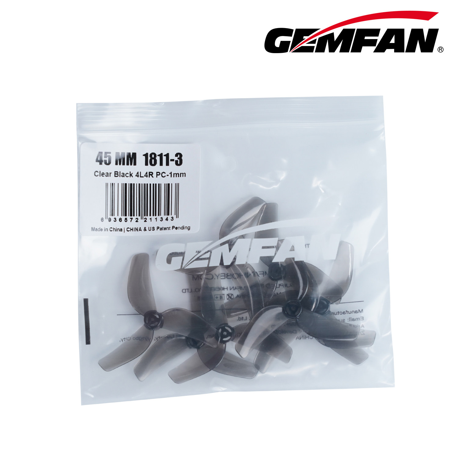 Paquete de 4 Hélices Gemfan 18 - Propeller Balancer Tool reseña y precio