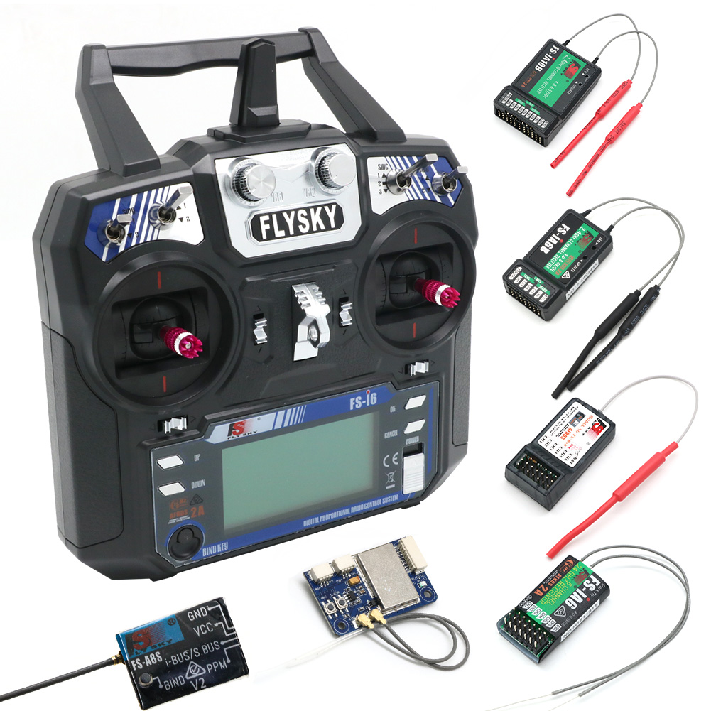 FLYSKY FS-i6 I6 transmisor 2,4 - Telemetry Module Rc reseña y precio
