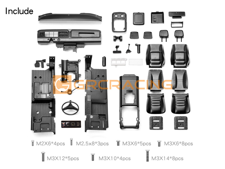 Kit completo de asiento de cab - Drone Reaper Rc reseña y precio
